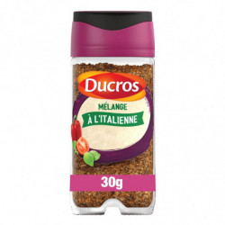 LOT DE 4 - DUCROS - Epices mélange Italien - flacon de 30 g