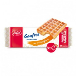 LOT DE 4 - LOTUS - Gaufres Aux Oeufs Frais - paquet de 371 g