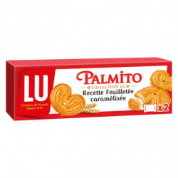 LOT DE 6 - LU - Palmito Biscuits feuilletés caramélisées - boîte de 100 g