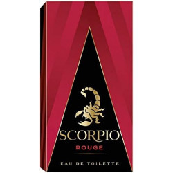 LOT DE 3 - SCORPIO - Rouge - Eau de toilette - 75ml