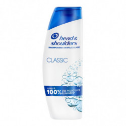 LOT DE 6 - HEAD SHOULDERS - Shampoing Antipelliculaire Classic - flacon de 330 ml