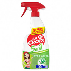 LA CROIX - Spray avec Javel 5en1 Fraîcheur Eucalyptus Nettoyant Ménager - Spray de 500 ml