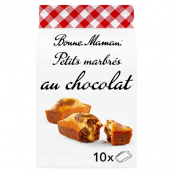 LOT DE 3 - BONNE MAMAN - Gâteaux Petits Marbrés Au Chocolat - 300 g