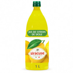 LOT DE 3 - SIRACUSE - Jus De Citron Jaune - flacon de 100 cl