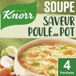 KNORR - Poule au Pot aux Petits Légumes Soupe Déshydratée - sachet de 72 g