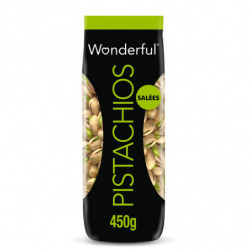 WONDERFUL - Pistaches Grillées Salées - sachet de 450 g