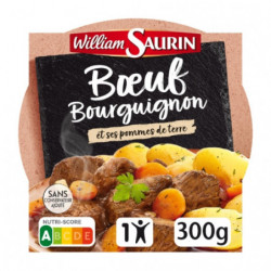 WILLIAM SAURIN - Assiette Boeuf Bourguignon Et Ses Pommes De Terre - 300 g