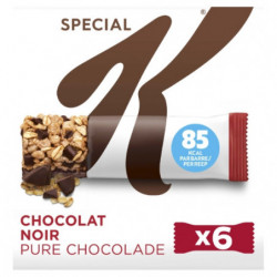 LOT DE 3 - KELLOGG'S - Barres De Céréales Spécial K Chocolat noir - 129 g