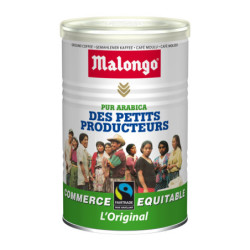 LOT DE 3 - MALONGO - L'Original Petits Producteurs Café Moulu - Boite de 250 g