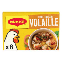 LOT DE 4 - MAGGI - Bouillon Volaille - Bouillons - boite de 8 cubes - 80 g