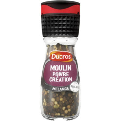 LOT DE 3 - DUCROS -  Moulin Poivre Création - flacon de 34 g