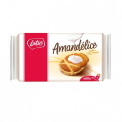 LOT DE 3 - LOTUS - Amandélice Moelleux saveur Amande - paquet de 312 g